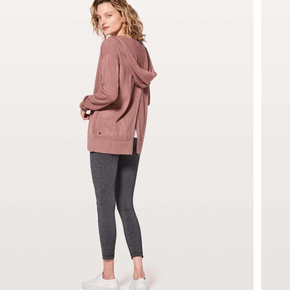 Lululemon Still Movement Wrap Heathered Quicksand Size 4/6 - Picture 2 of 7